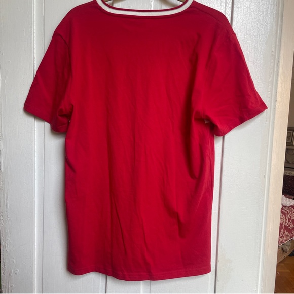 Liverpool FC Red Official Tee with Stripes - Picture 3 of 10